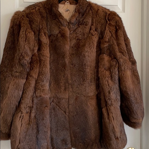 Ladies Rabbit Fur Jacket - Picture 8 of 8